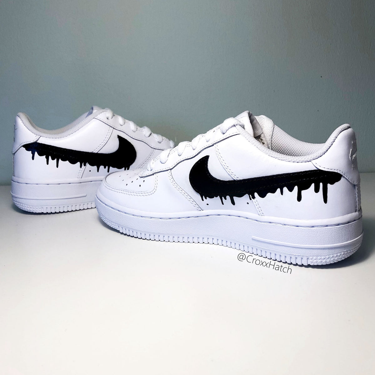 Dripping Paint Air Force 1 Custom Sneakers
