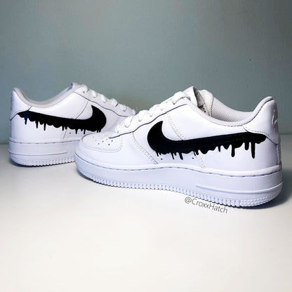 Dripping Paint Air Force 1 Custom Sneakers