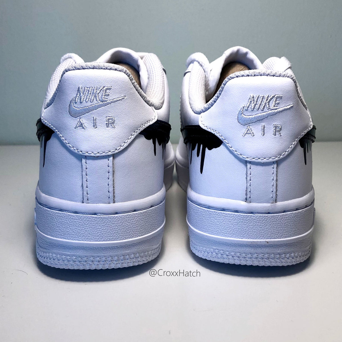 Dripping Paint Air Force 1 Custom Sneakers