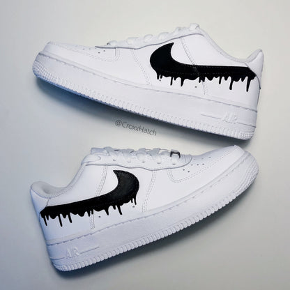 Dripping Paint Air Force 1 Custom Sneakers