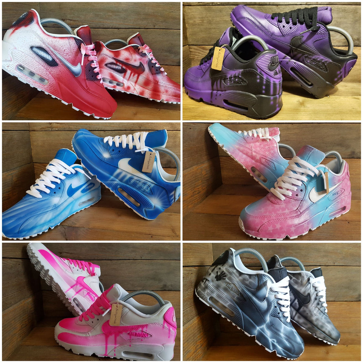 Custom Painted Air Max 90/Sneakers/Shoes/Kicks/Premium/Personalised/Funky Cartoon