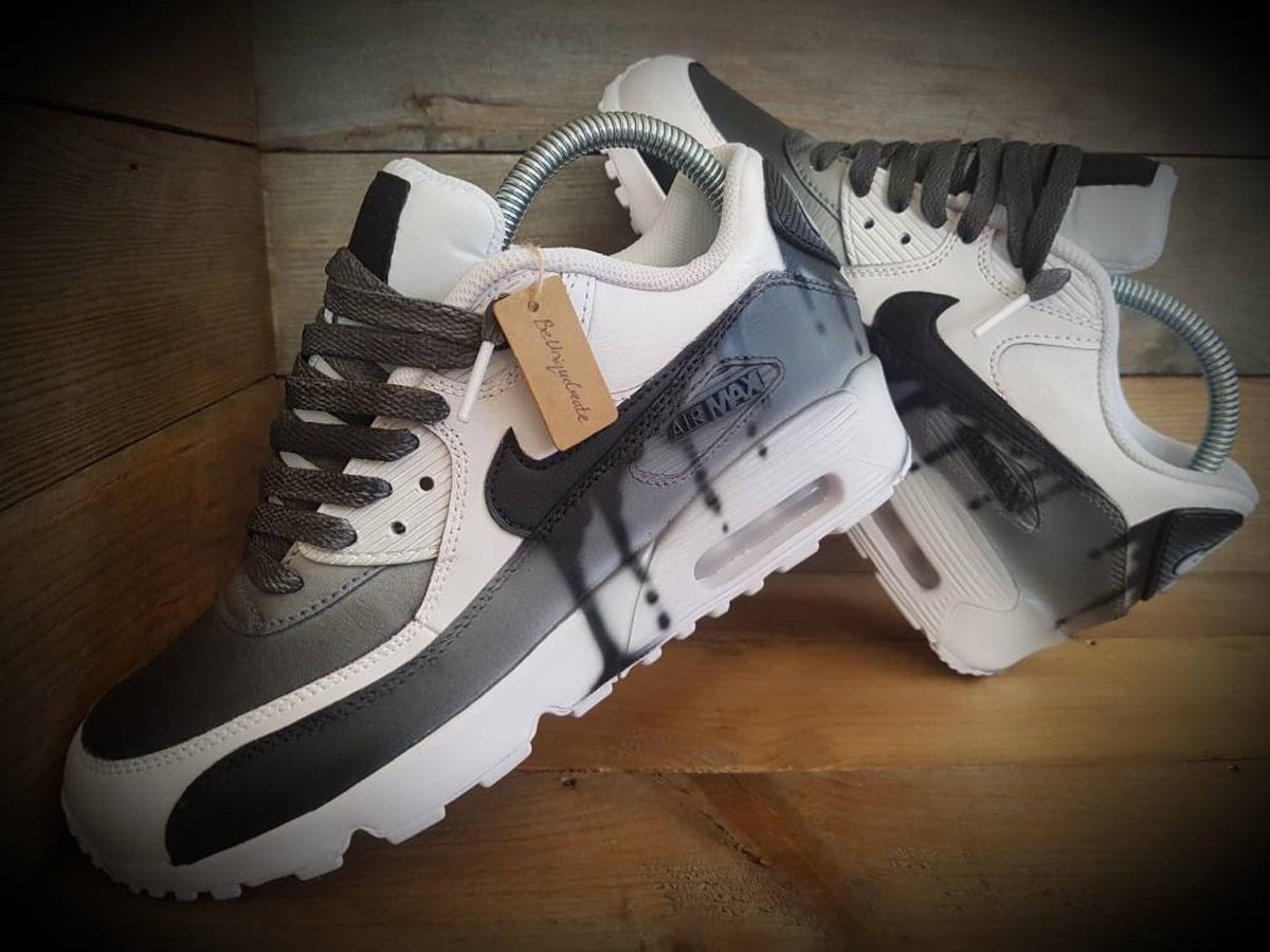 Custom Painted Childrens Air Max 90 Shoes/Baby/Infant/Toddler/Personalised/Premium