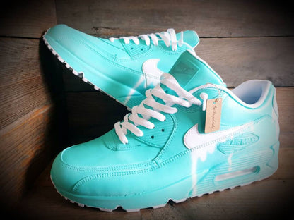 Custom Painted Childrens Air Max 90 Shoes/Baby/Infant/Toddler/Personalised/Premium