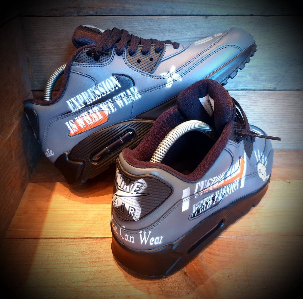 Custom Painted Air Max 90/Sneakers/Shoes/Kicks/Premium/Personalised/The Unique One