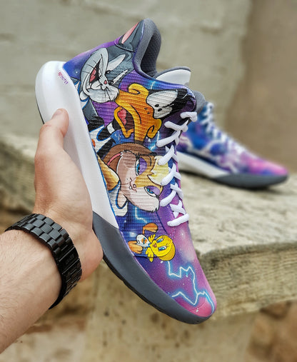 Custom Jam Shoes/ NBA /Bugs / Βasketball shoes/  MJ / Basketball
