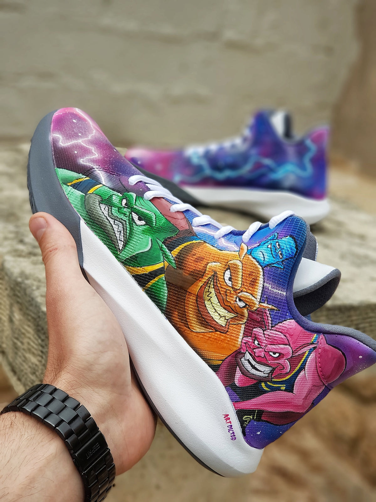 Custom Jam Shoes/ NBA /Bugs / Βasketball shoes/  MJ / Basketball