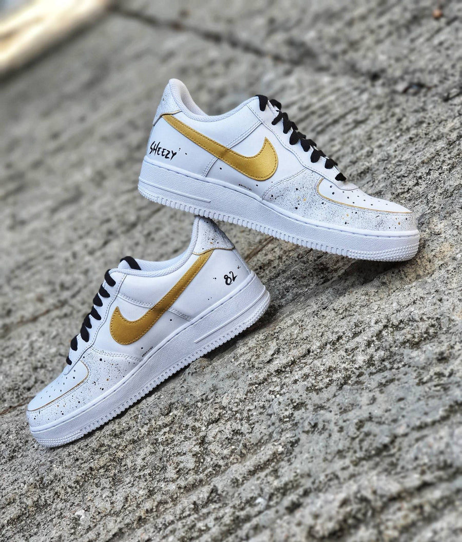 Custom Drip Nike Swoosh/ Custom shoes/ Drip / Hand painted AF1/Nike Custom kicks/ Handmade sneakers/ Custom Swoosh