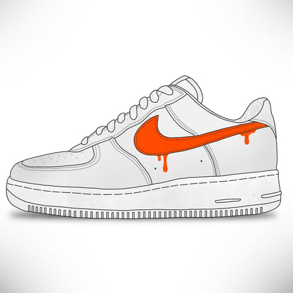 Nike Air Force 1 Drip Swoosh