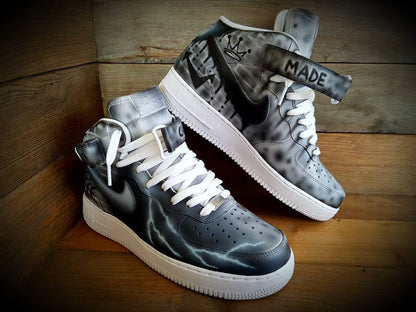 Personalised Custom Painted Air Force 1 Mid Boot/Sneakers/Shoes/Kicks/Premium