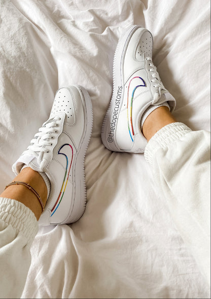 Air Force 1 Rainbow drip
