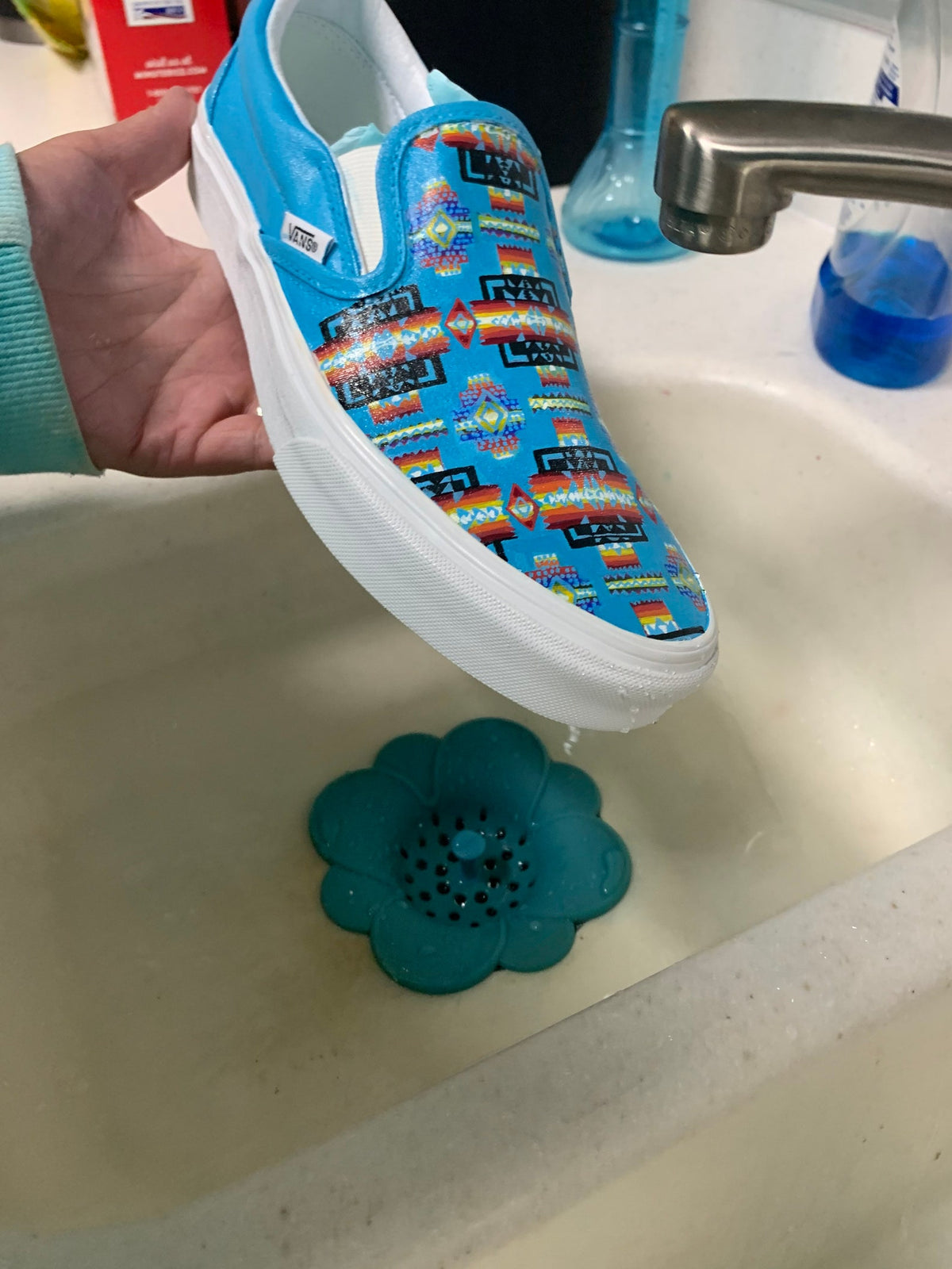 Custom Hand Painted VANS slip on shoes, character shoes, personalized, portrait shoes,  painted shoes,  customize vans
