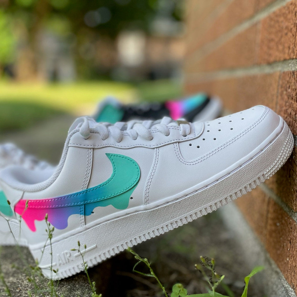 Faded Drip Custom Air Force 1 Low