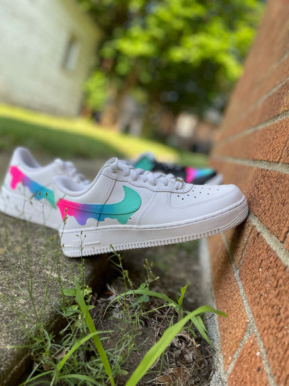 Faded Drip Custom Air Force 1 Low