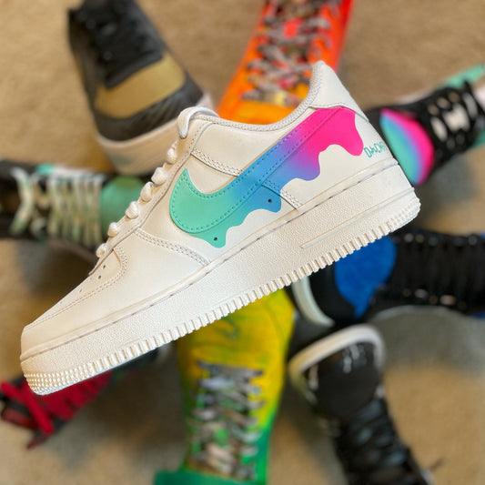 Faded Drip Custom Air Force 1 Low