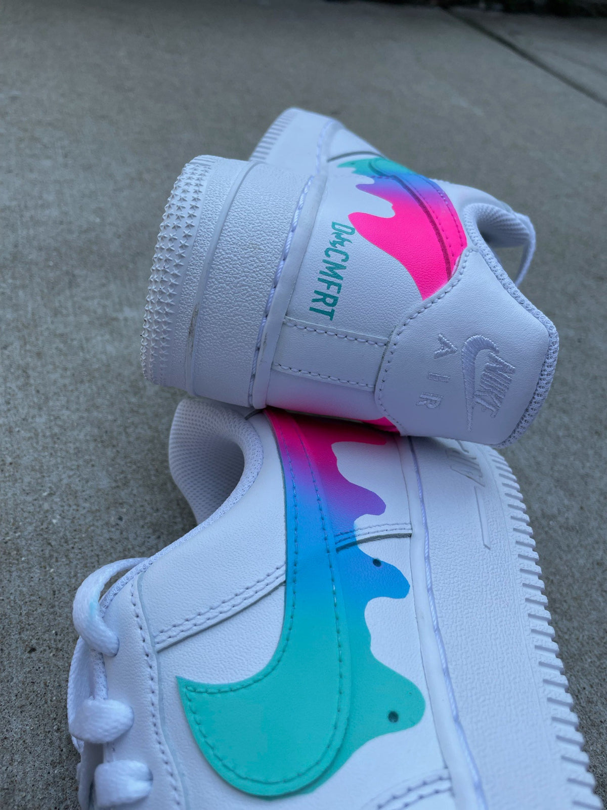 Faded Drip Custom Air Force 1 Low