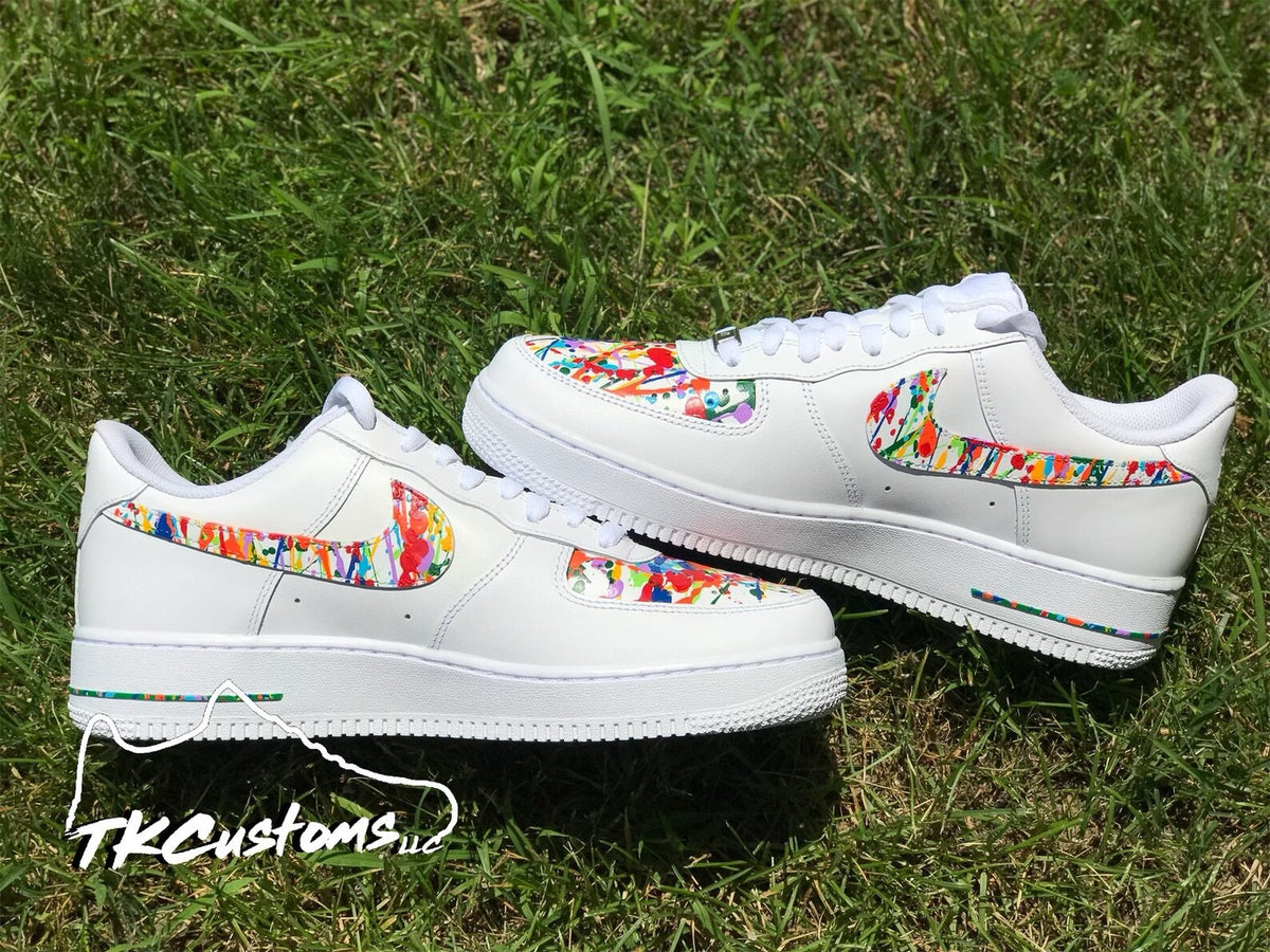 Splatter Painted Shoes