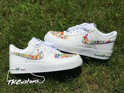 Splatter Painted Shoes