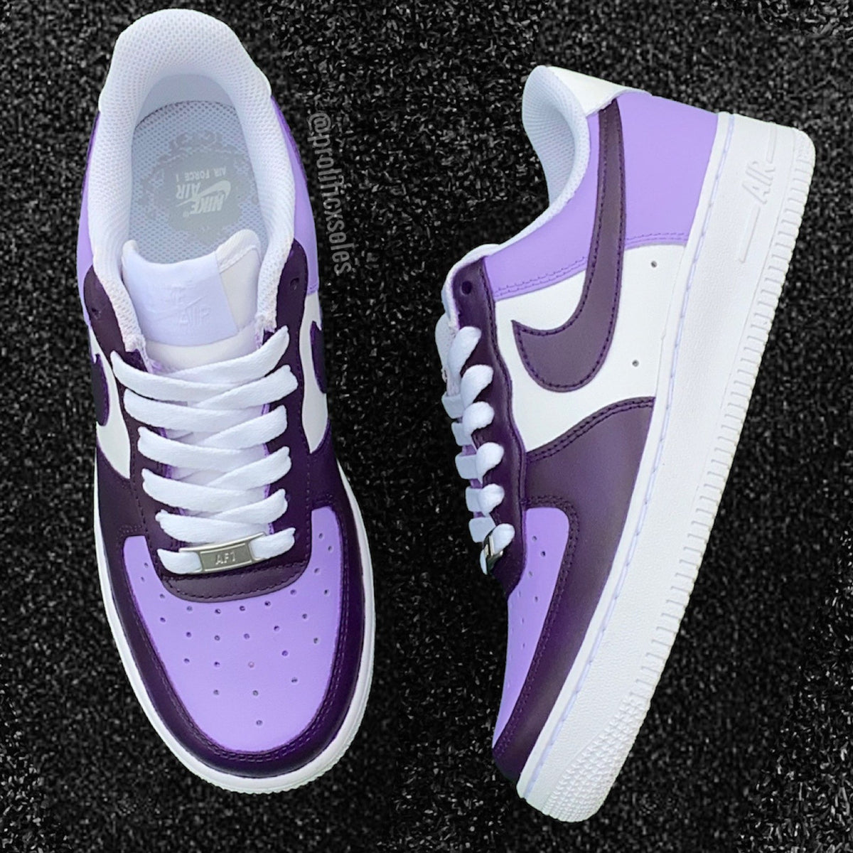 Purple tone Custom Air Force 1