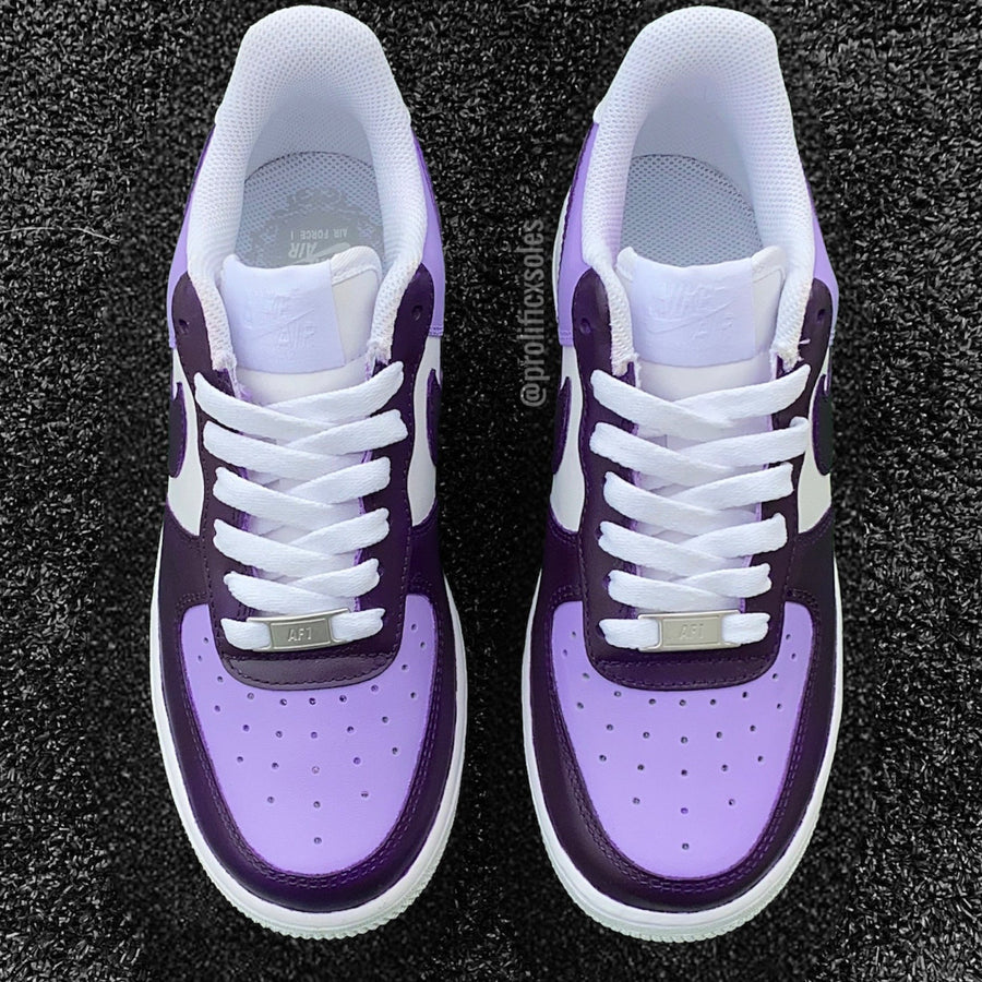 Purple tone Custom Air Force 1