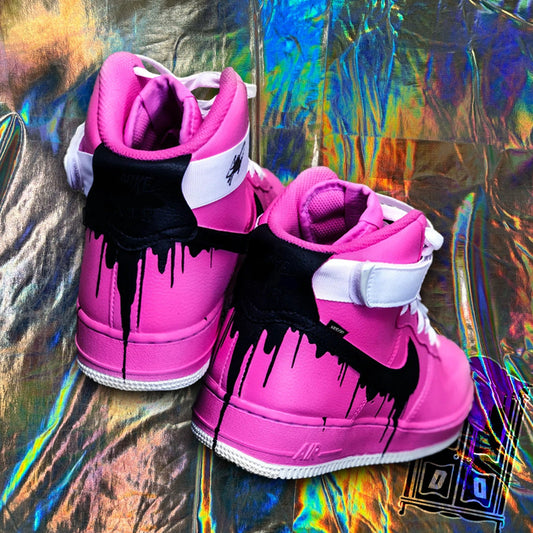Custom Hand-Painted Drip AF1 Sneakers
