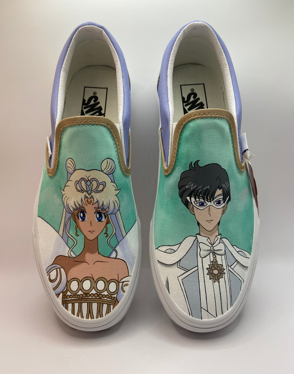 Custom Hand Painted Vans Sneakers | Personalized Shoes | Gift for Her or Him | Made to Order Unique Art Footwear |