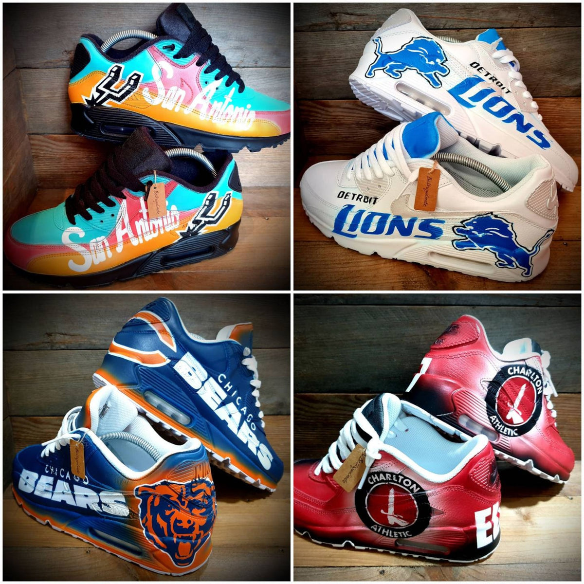 Personalised Custom Painted Air Max 90/Sneakers/Shoes/Kicks/Premium