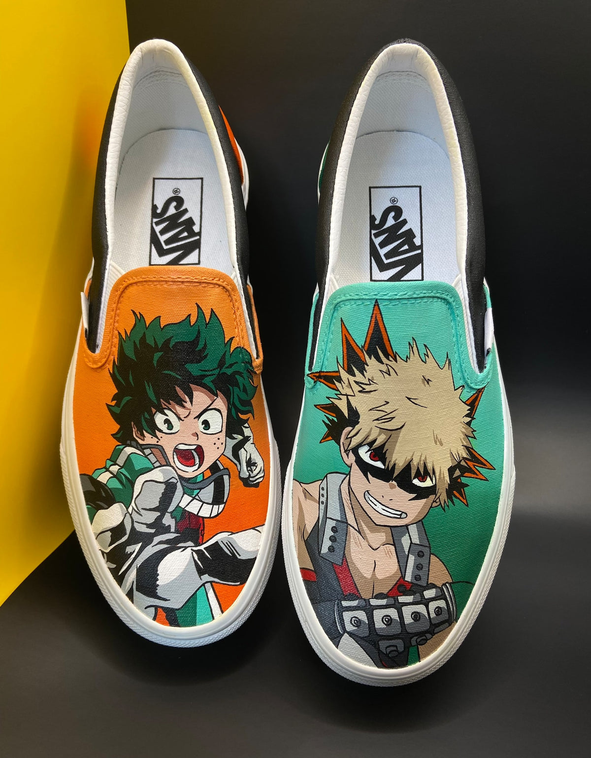 Custom Hand Painted Vans Sneakers | Personalized Shoes | Gift for Her or Him | Made to Order Unique Art Footwear |