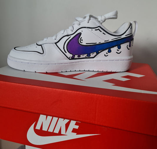 Trainers paint drips