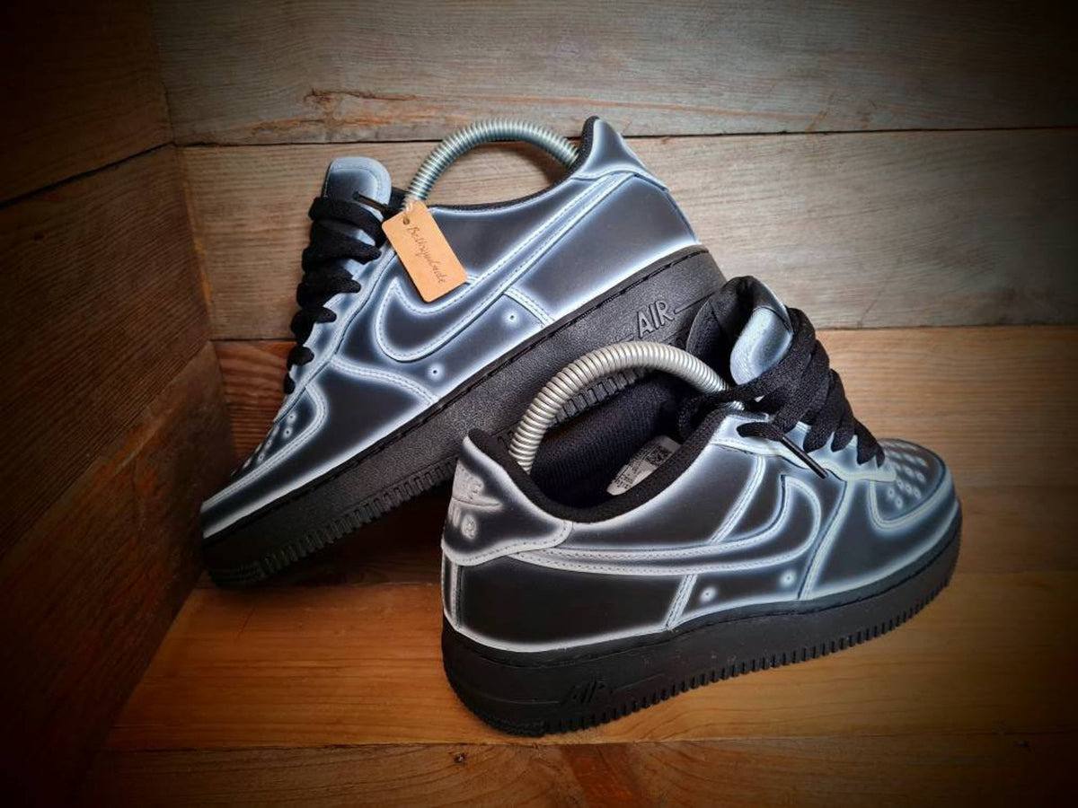 Custom Air Force 1/AF1/Sneakers/Shoes/Kicks/Premium/Personalised/Black Cartoon