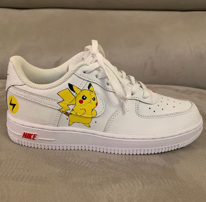 Custom Nike Air Force 1 | Hand Painted Sneakers | Pokémon | Pokémon customs| Personalized Nike Shoes AF1 | Custom Kicks Toddler/Kids/Adults