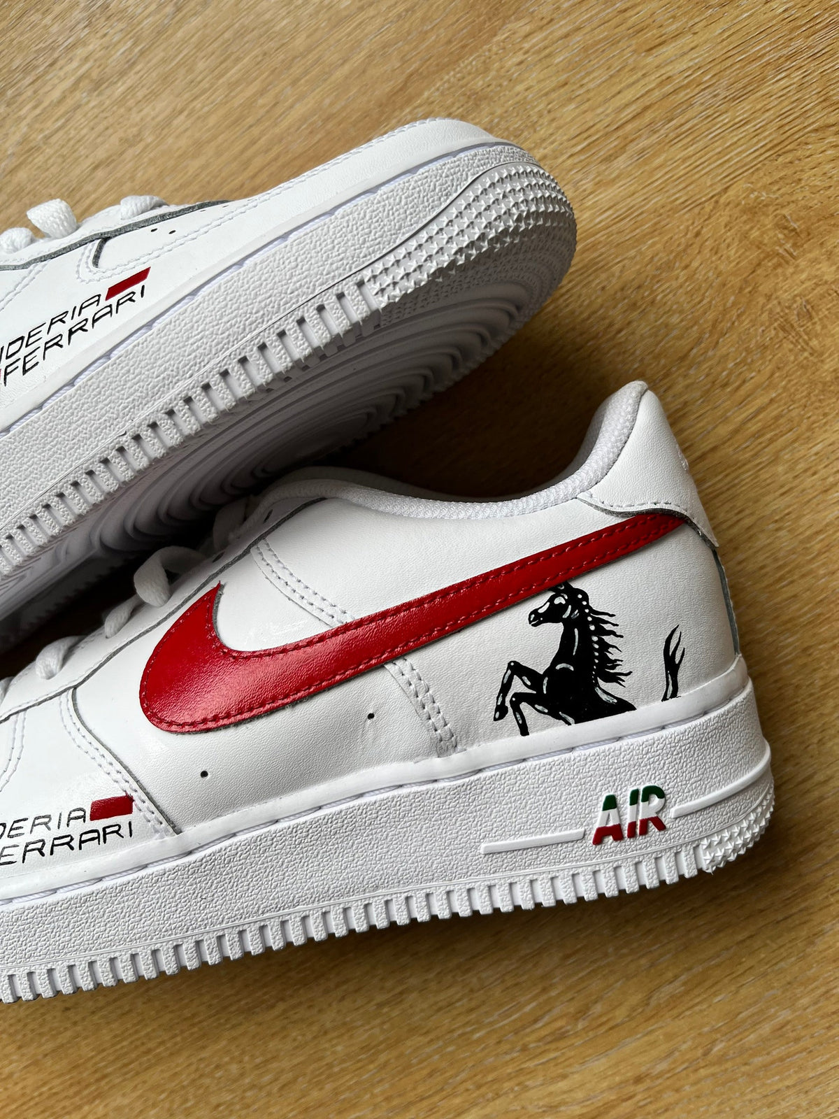 Custom Hand painted F1 team racing Shoes / Sneakers