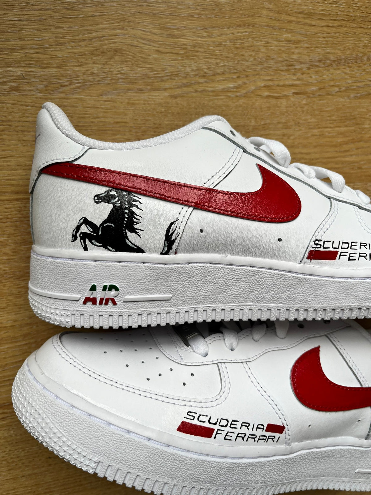 Custom Hand painted F1 team racing Shoes / Sneakers