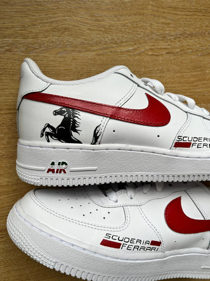 Custom Hand painted F1 team racing Shoes / Sneakers