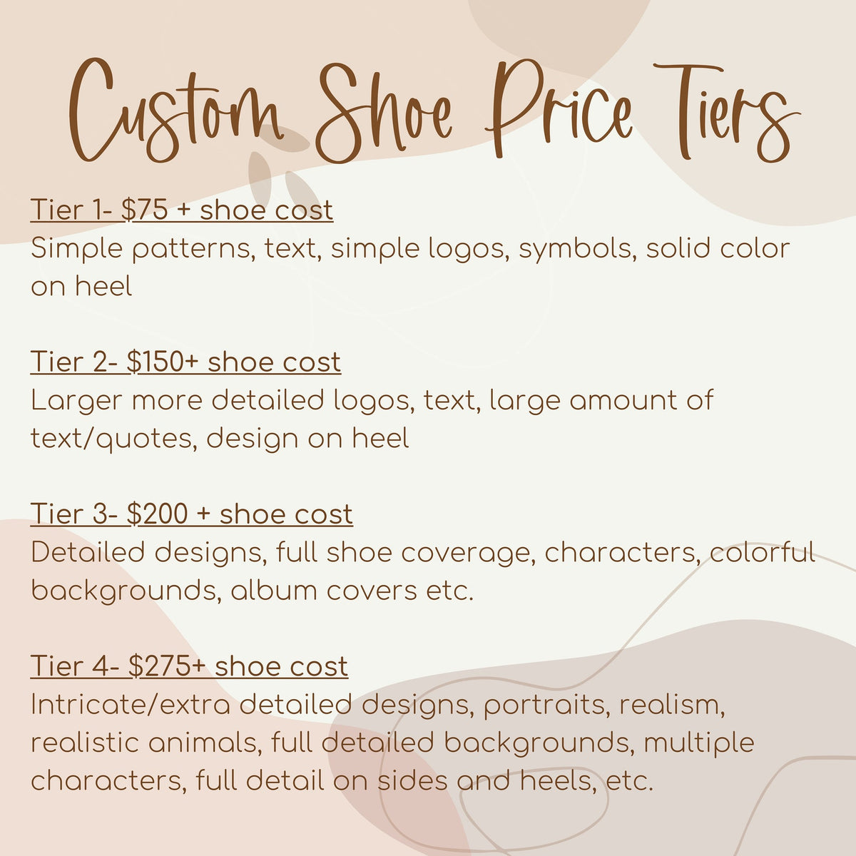 Custom Painted Shoes