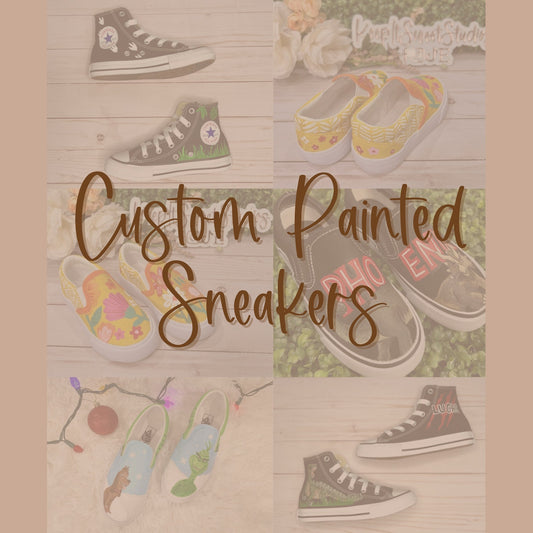 Custom Painted Shoes