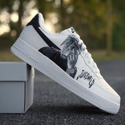 Custom Nike Air Force 1 Juice Wrld - Custom Sneaker Juice Wrld - Hand painted shoes - Custom Sneaker AF1 - Legends never die - Rapper - 999
