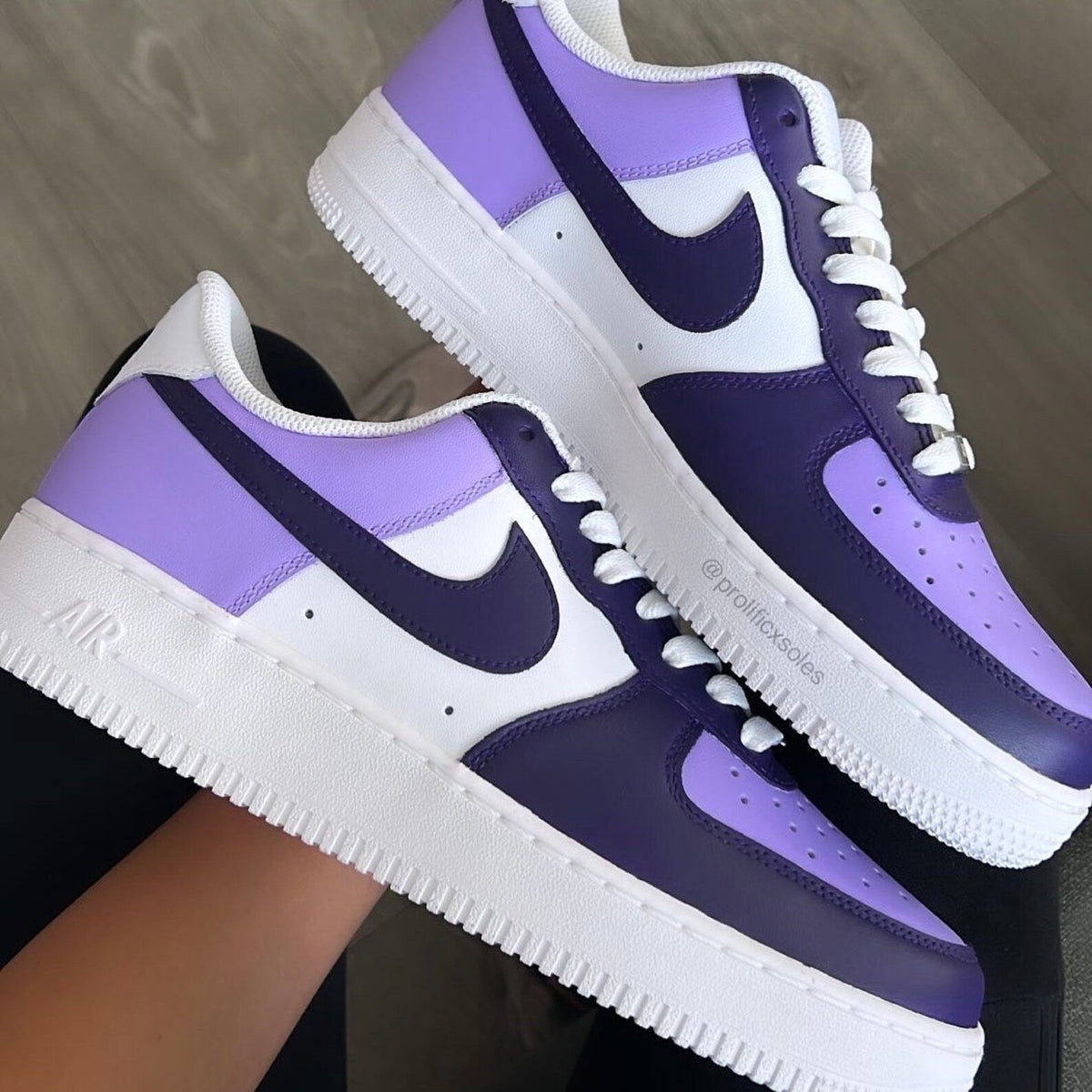 Purple tone Custom Air Force 1