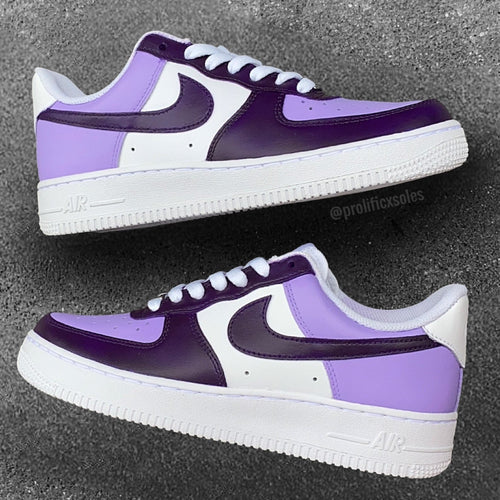 Purple tone Custom Air Force 1