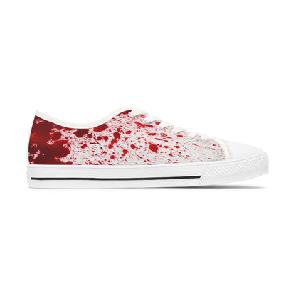 Women's Bloody Cosplay Low Top Sneakers