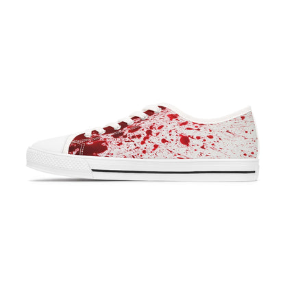 Women's Bloody Cosplay Low Top Sneakers