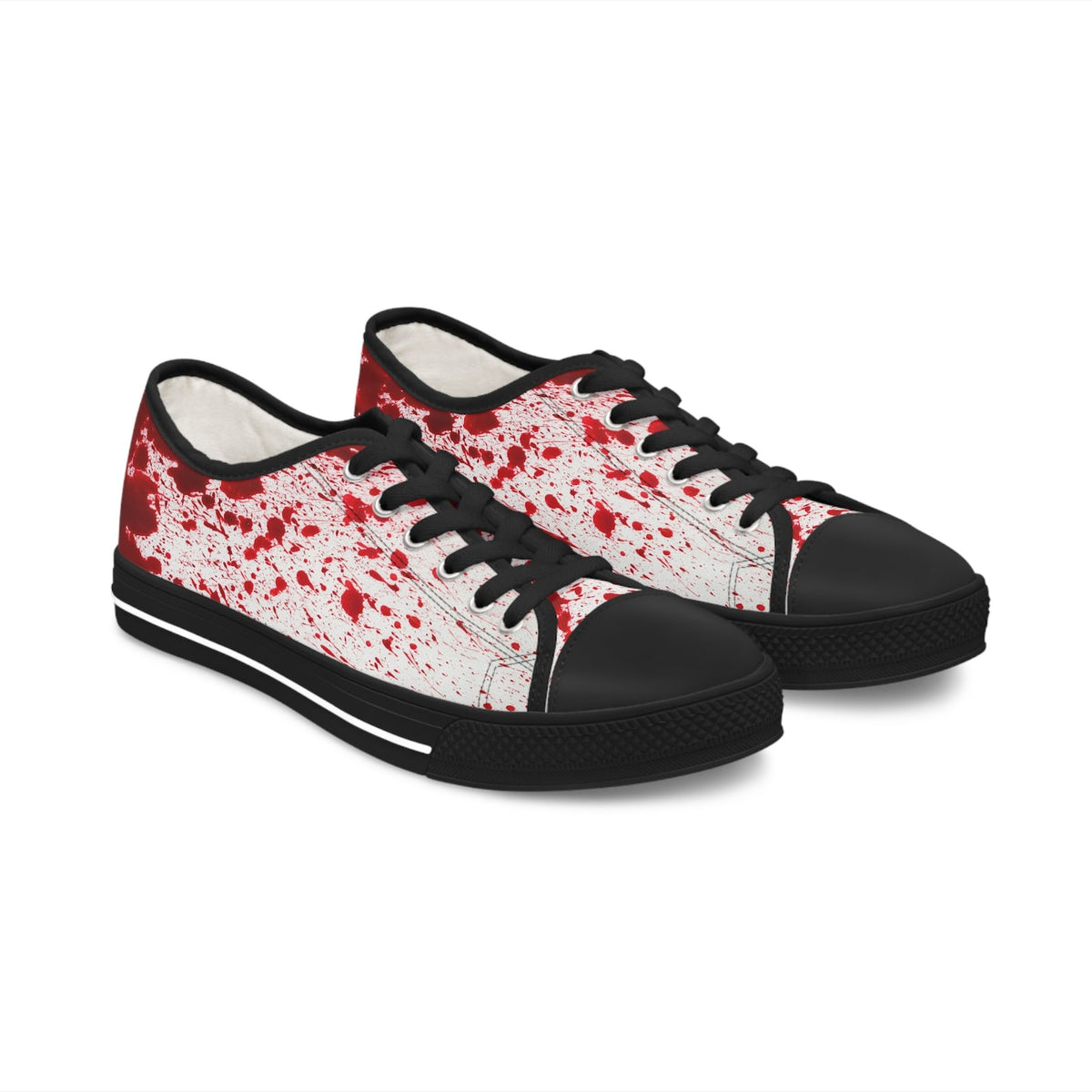 Women's Bloody Cosplay Low Top Sneakers