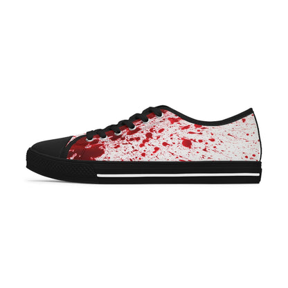 Women's Bloody Cosplay Low Top Sneakers