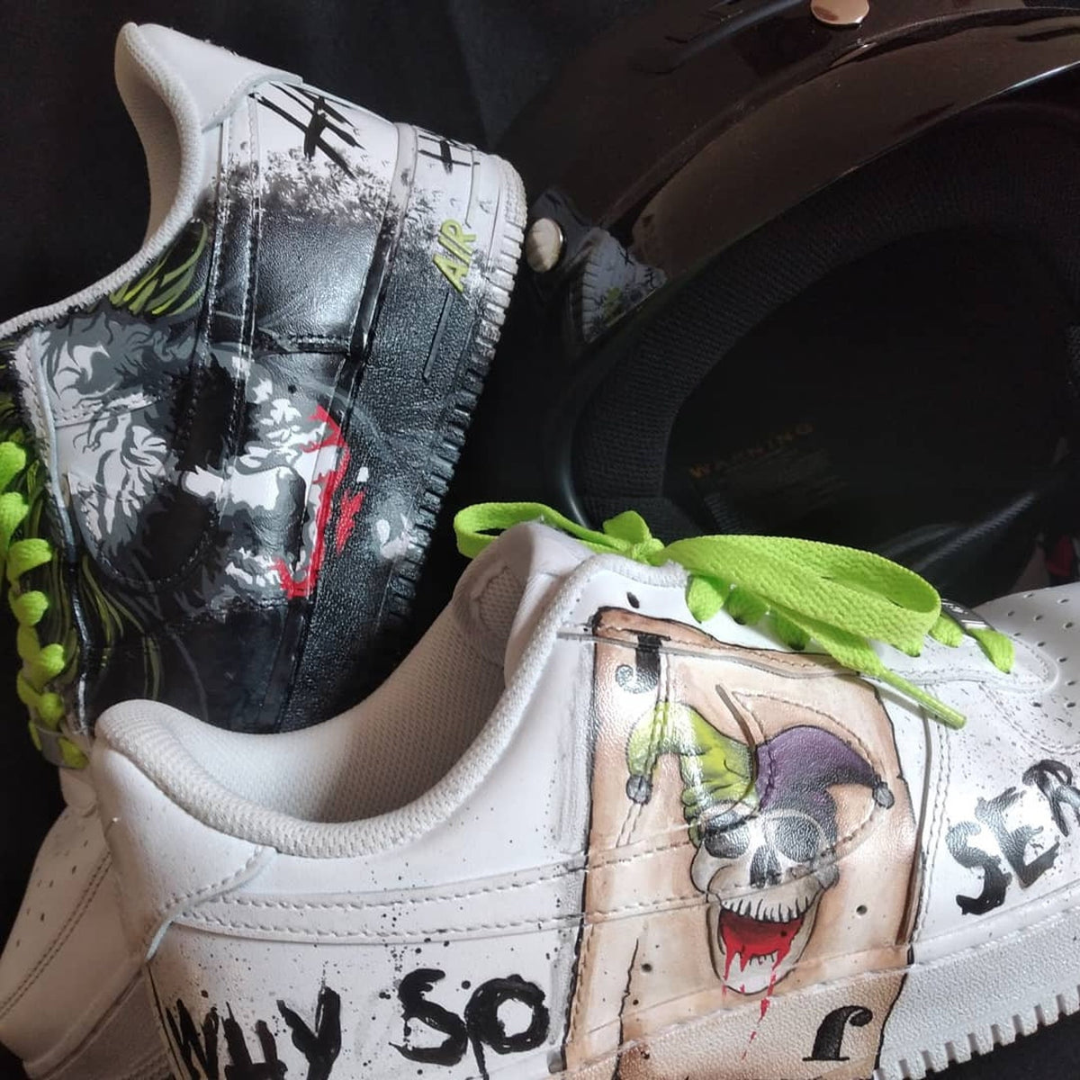 Custom Shoes Hand-painted Air Force 1 It horror Joker