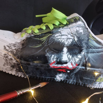 Custom Shoes Hand-painted Air Force 1 It horror Joker