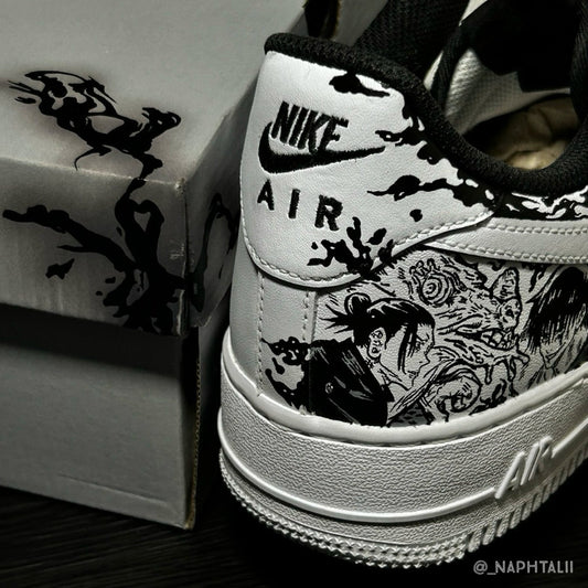 MANGA Air Force 1 Anime Custom • Handpainted Personalized Sneakers