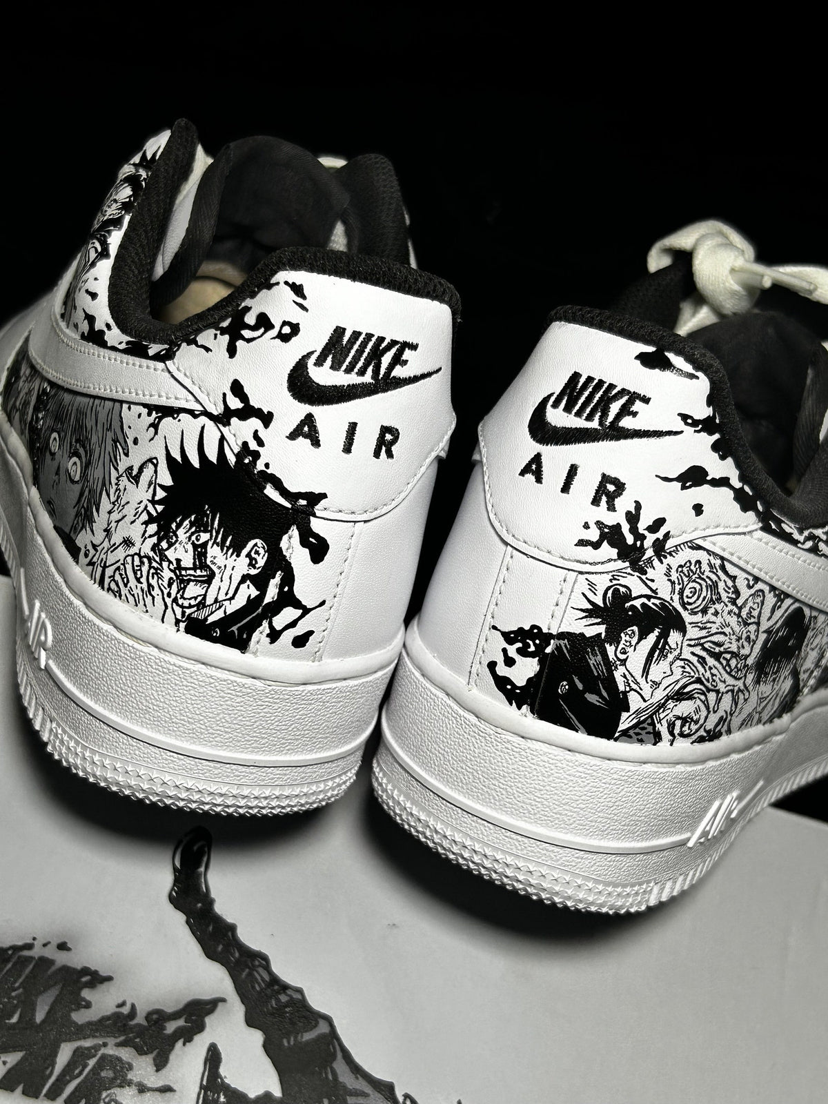 MANGA Air Force 1 Anime Custom • Handpainted Personalized Sneakers