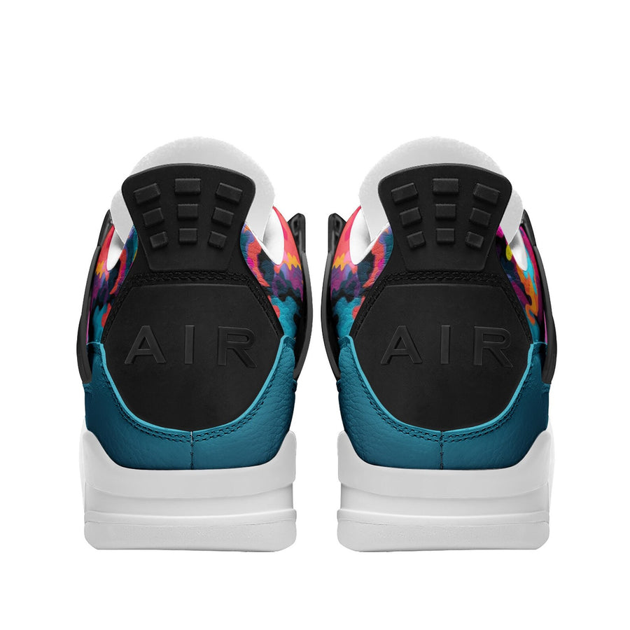 Colorful Hightop Sneakers Eco Sneakers Unisex Shoes Custom Kicks Cute College Sneakers Womens Gift Cool Basketball Shoes Nurse Shoes