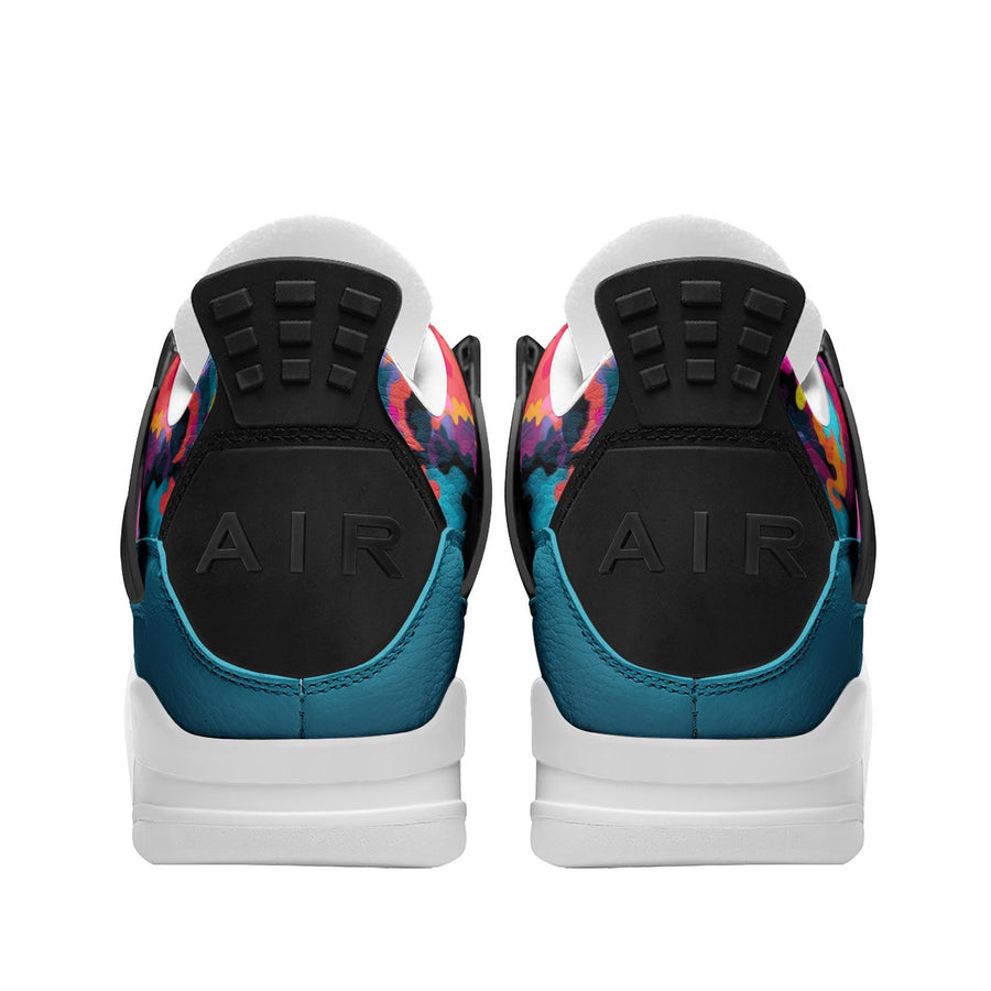 Colorful Hightop Sneakers Eco Sneakers Unisex Shoes Custom Kicks Cute College Sneakers Womens Gift Cool Basketball