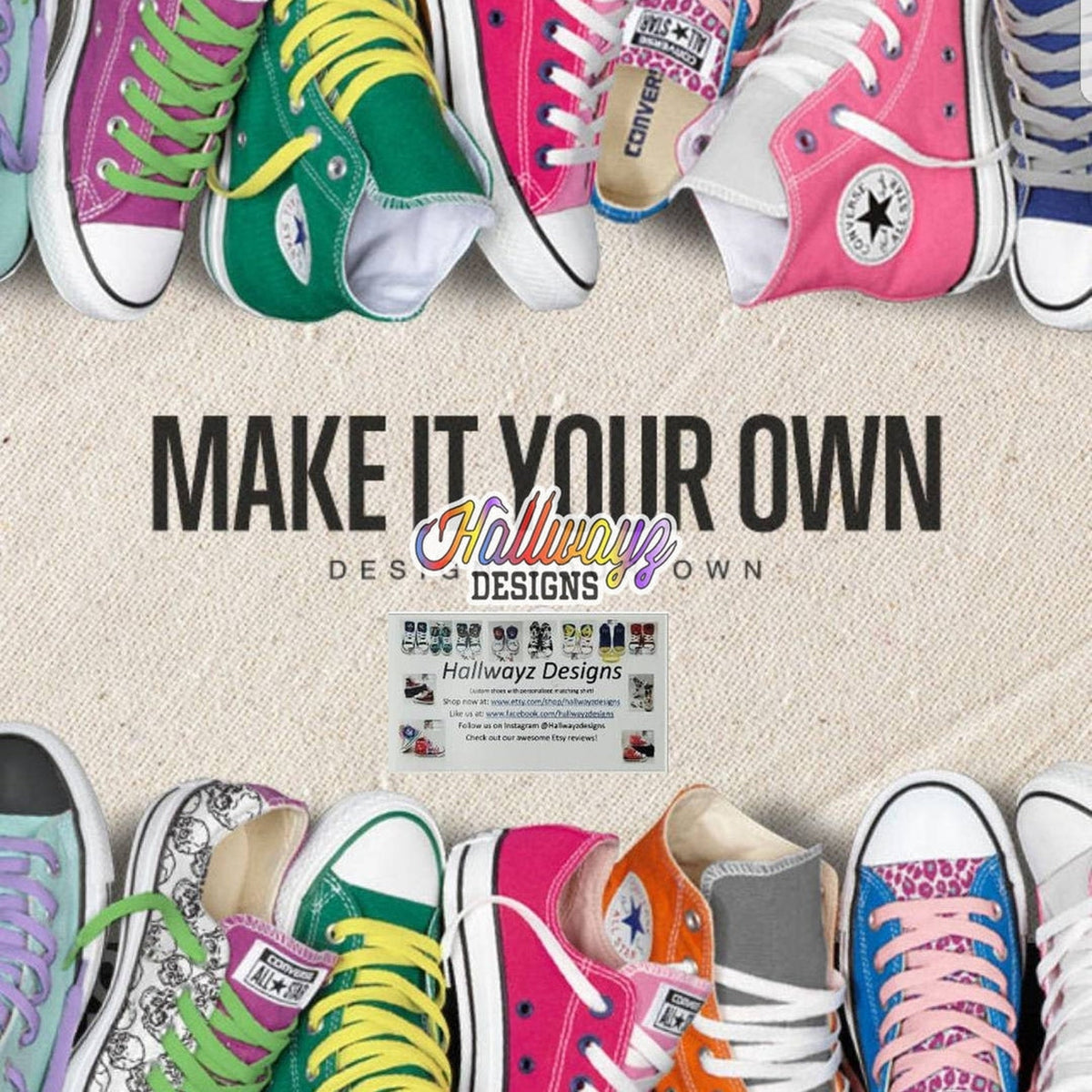 Custom Converse Sneakers: Personalized Chucks, Birthday Gift