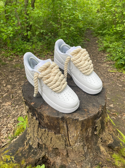 BEIGE ROPE’ AF1 Custom